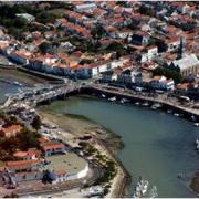 Vue Aérienne de St Gilles Croix de Vie.